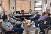 بازدیدمدیر کل دامپزشکی استان از شبکه دامپزشکی شهرستان مهاباد 